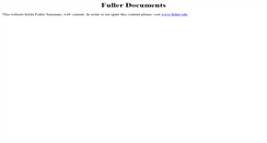 Desktop Screenshot of documents.fuller.edu